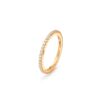 Love band ring fra Ole Lynggaard Copenhagen. i gult gull med diamanter.