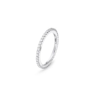 Love band ring fra Ole Lynggaard Copenhagen. i hvitt gull med diamanter.