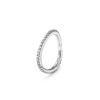 Love band ring fra Ole Lynggaard Copenhagen. i hvitt gull med diamanter.