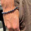 Son of Noa "Son sodalite" armbånd med gullfarget stål detaljer