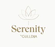 Logo-serenity Serenity "Bright Love smykke" i forgylt sølv med blank c.zirkonia