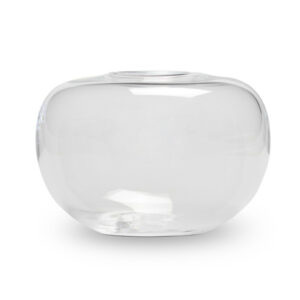 Th. Marthinsen "Dew" vase i klar krystall