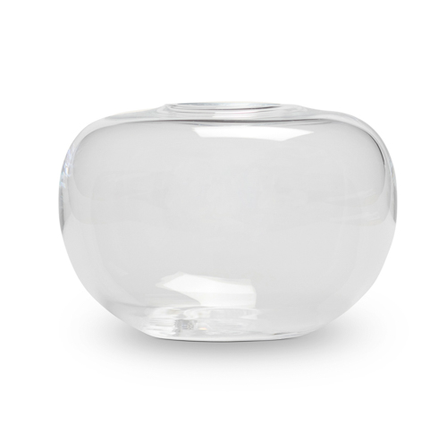Th. Marthinsen "Dew" vase i klar krystall