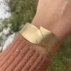 Noën «Olivia» armring i forgylt sølv