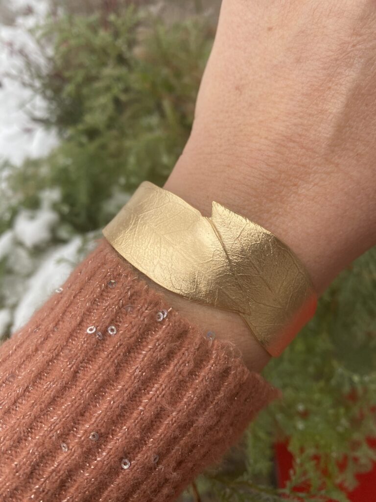Noën «Olivia» armring i forgylt sølv