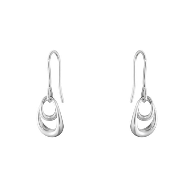 Georg Jensen "Offspring" ørepynt i sølv, heng