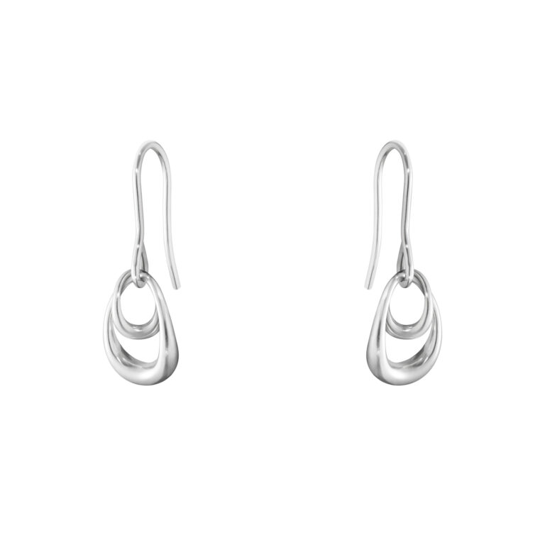 Georg Jensen "Offspring" ørepynt i sølv, heng