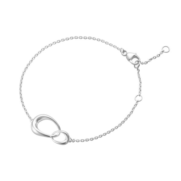 Georg Jensen "Offspring" øreringer i sølv