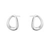 Georg Jensen "Offspring" ørepynt i sølv, liten