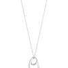 Georg Jensen "Offspring" ørepynt i sølv, liten