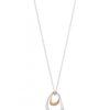 Georg Jensen "Offspring" kjede med sølv og roségull