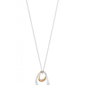 Georg Jensen "Offspring" kjede med sølv og roségull