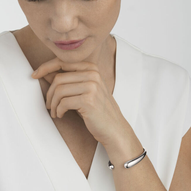 Georg Jensen "Mercy open" armring i sølv