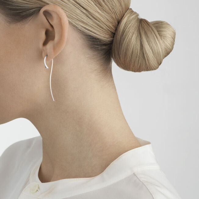 Georg Jensen "Mercy ørering" i sølv