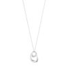 Georg Jensen "Offspring" kjede i sølv med diamanter