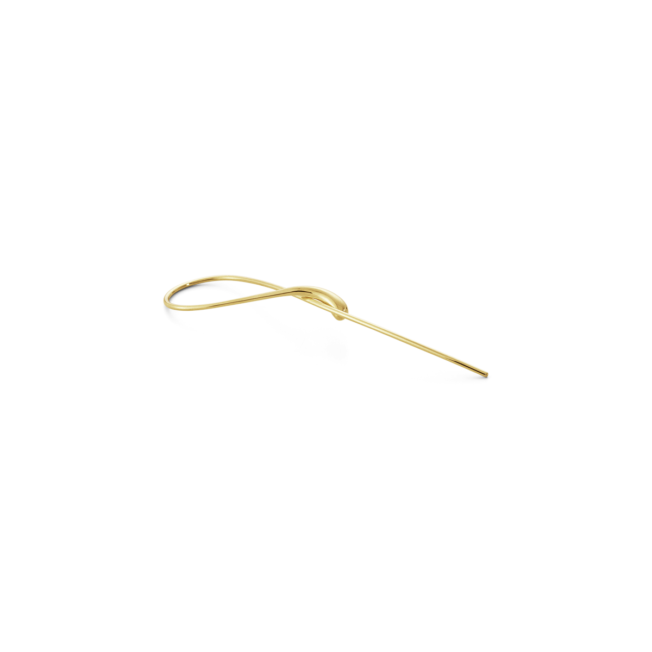 Georg Jensen "MERCY twist ørering" i gult gull