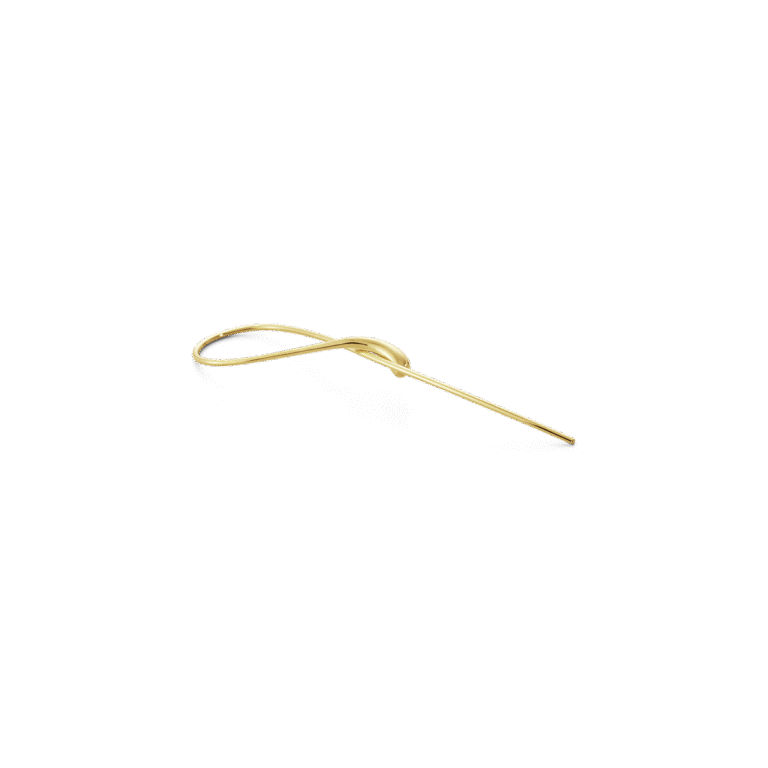 Georg Jensen "MERCY twist ørering" i gult gull