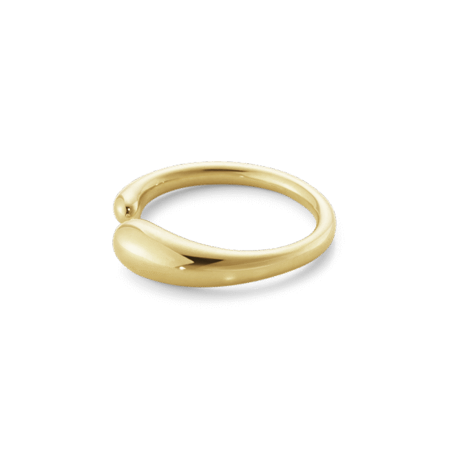 Georg Jensen "Mercy Mini Ring" i gult gull