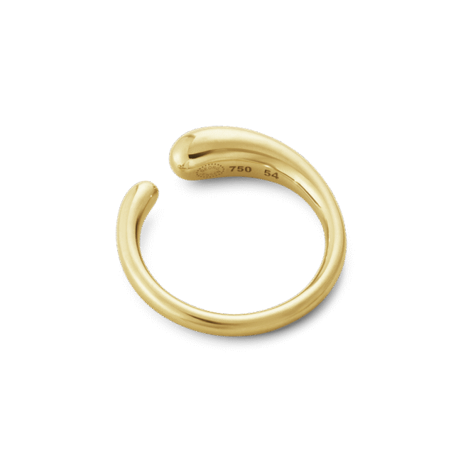 Georg Jensen "Mercy Mini Ring" i gult gull