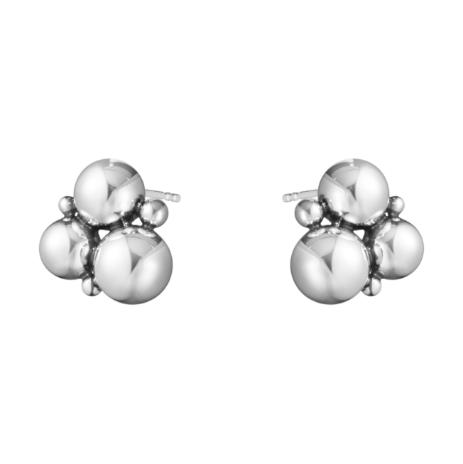 Georg Jensen Moonlight Grapes ørepynt i sølv