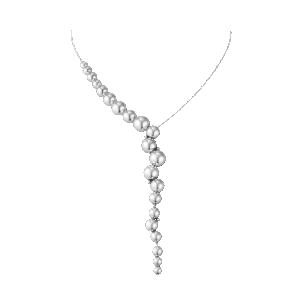 Georg Jensen “Moonlight grapes” kjede i sølv stor