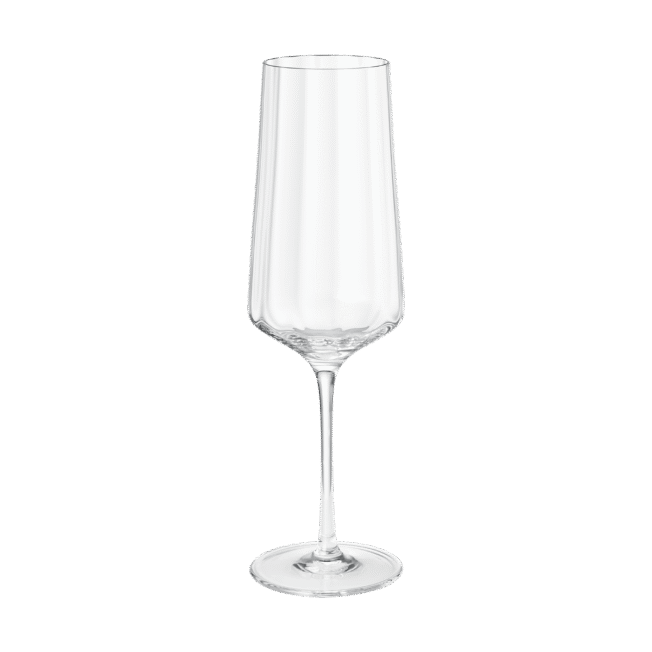 10019698_BERNADOTTE_CHAMPAGNE_FLUTE_GLASS_CRYSTALLINE_27CL_6PCS_01 Georg Jensen “Bernadotte" 6-pakning med champagneglass