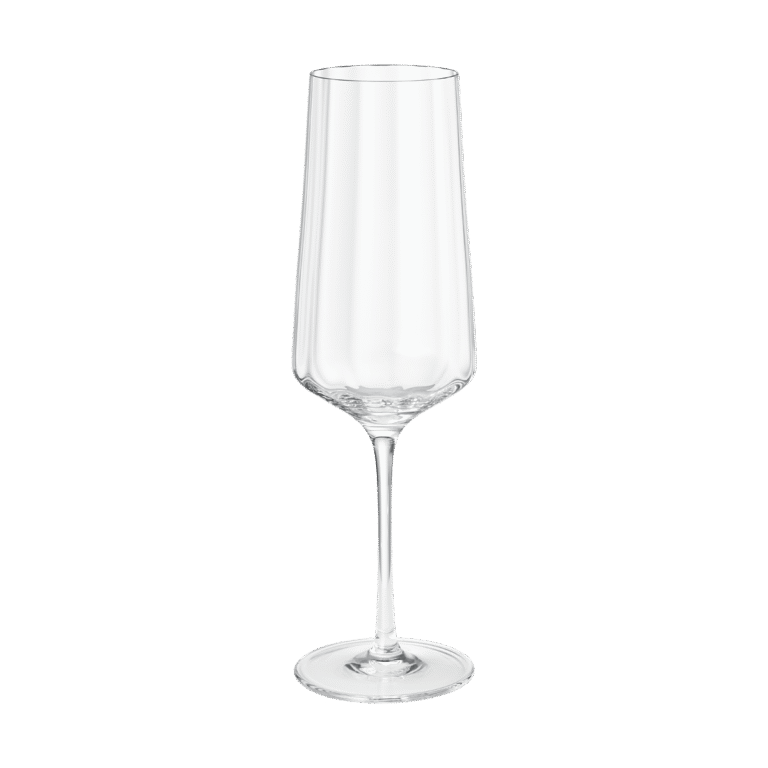 Georg Jensen “Bernadotte" 6-pakning med champagneglass