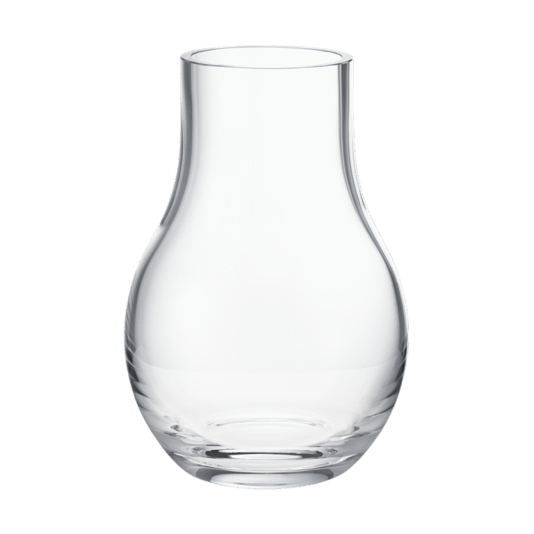 Georg Jensen "Cafu clear" vase i glass, liten
