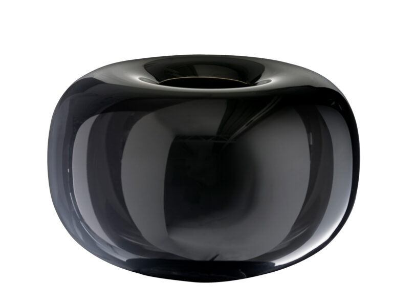 Th. Marthinsen Black edition vase, sort blank