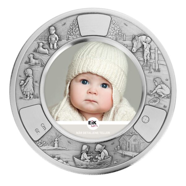 Prinsesse fotoramme i tinn fra EIK barn™