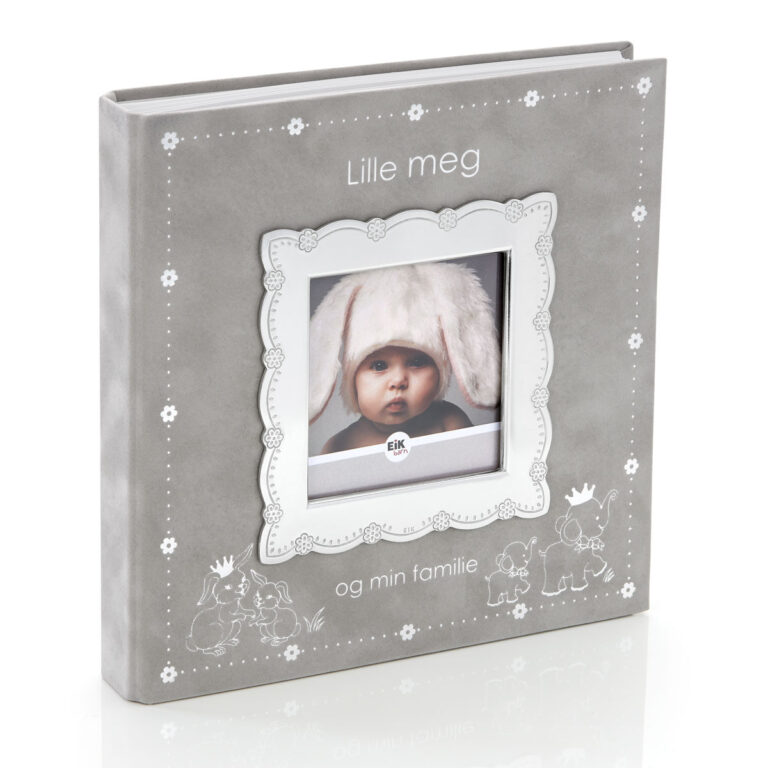 "Lille meg og min familie" album med tinn fra EIK barn™