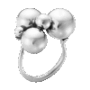 Georg Jensen "Moonlight grape ring" i sølv