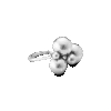 Georg Jensen "Moonlight grape ring" i sølv