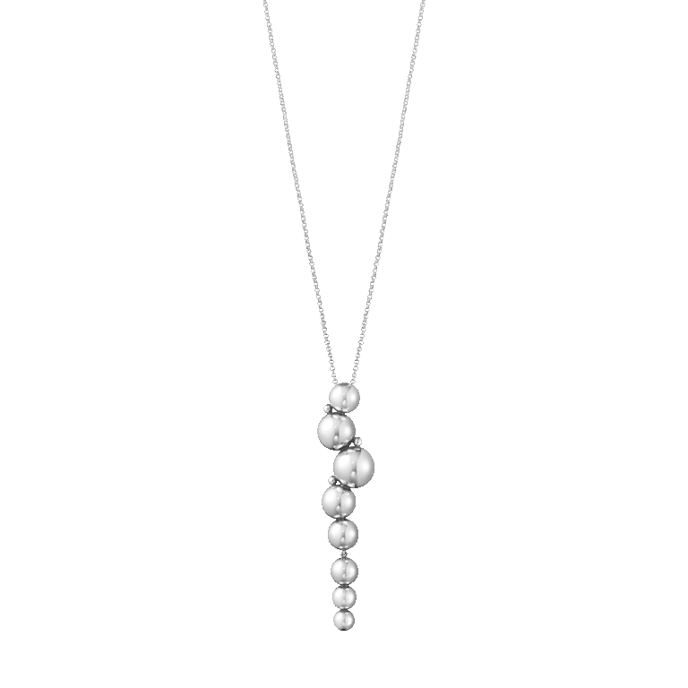 Georg Jensen “Moonlight grapes” kjede i sølv mellomstor