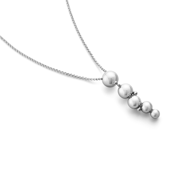 20000662_GRAPE_PENDANT_551G_SILVER_02 Georg Jensen Moonlight Grapes kjede i sølv