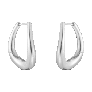 Georg Jensen "Offspring medium earhoop" i sølv