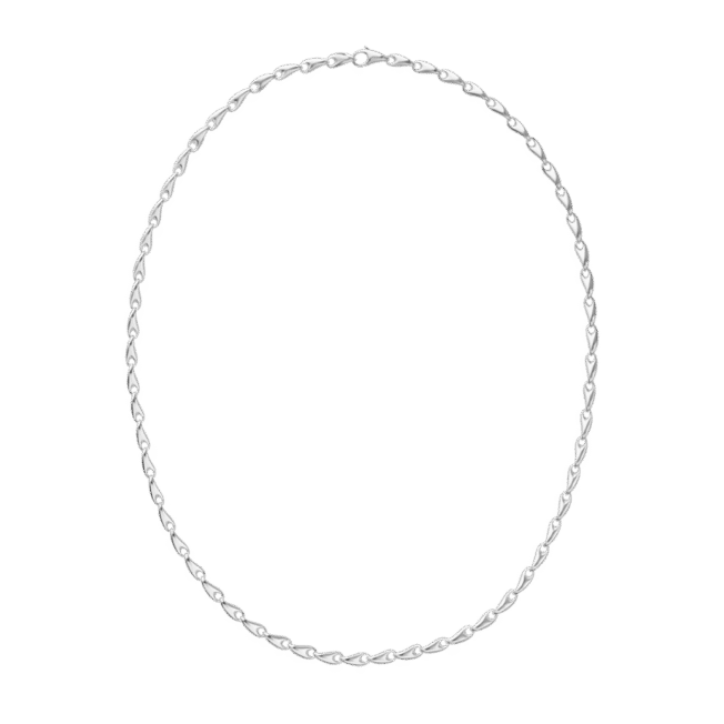 Georg Jensen “Reflect necklace small" i sølv
