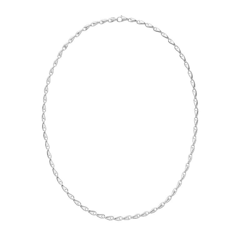 Georg Jensen “Reflect necklace small" i sølv
