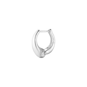 Georg Jensen “Reflect small earhoop" ørering i sølv