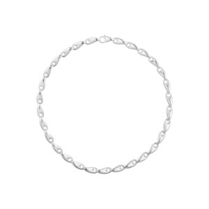 Georg Jensen “Reflect medium necklace" i sølv