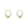 Georg Jensen “Reflect large earhoop" ørering i gull og sølv