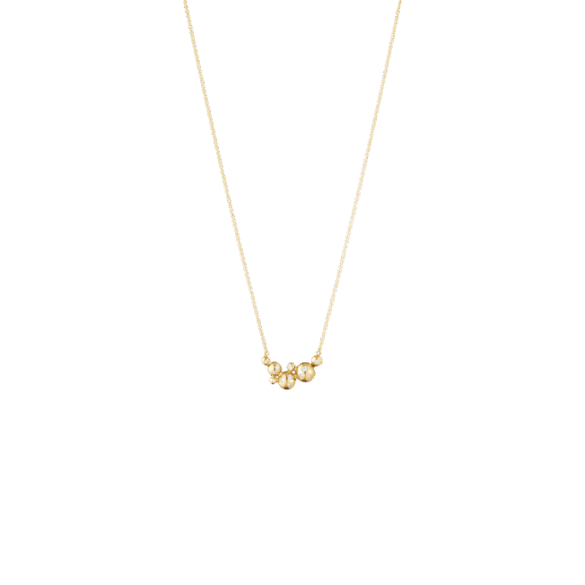 20001195_GRAPE_PENDANT_1551G_YG_DIAMOND_0026CT Georg Jensen Moonlight Grapes collier i gult gull