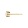Georg Jensen “Signature solitaire” ørepynt i gult gull, stor