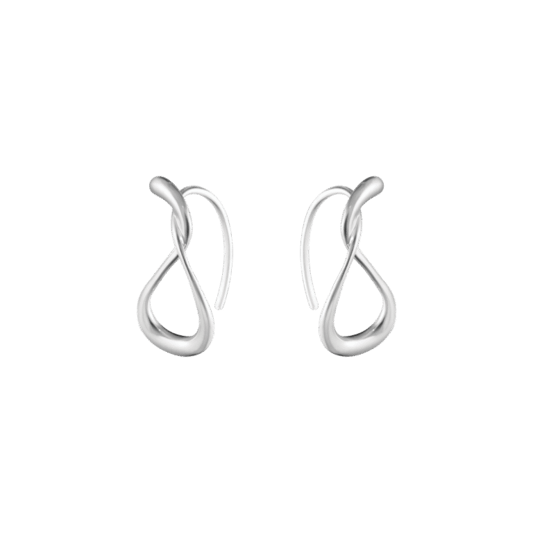 Georg Jensen “Mercy hoops” i sølv