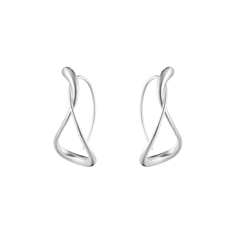 Georg Jensen “Mercy hoops large” i sølv