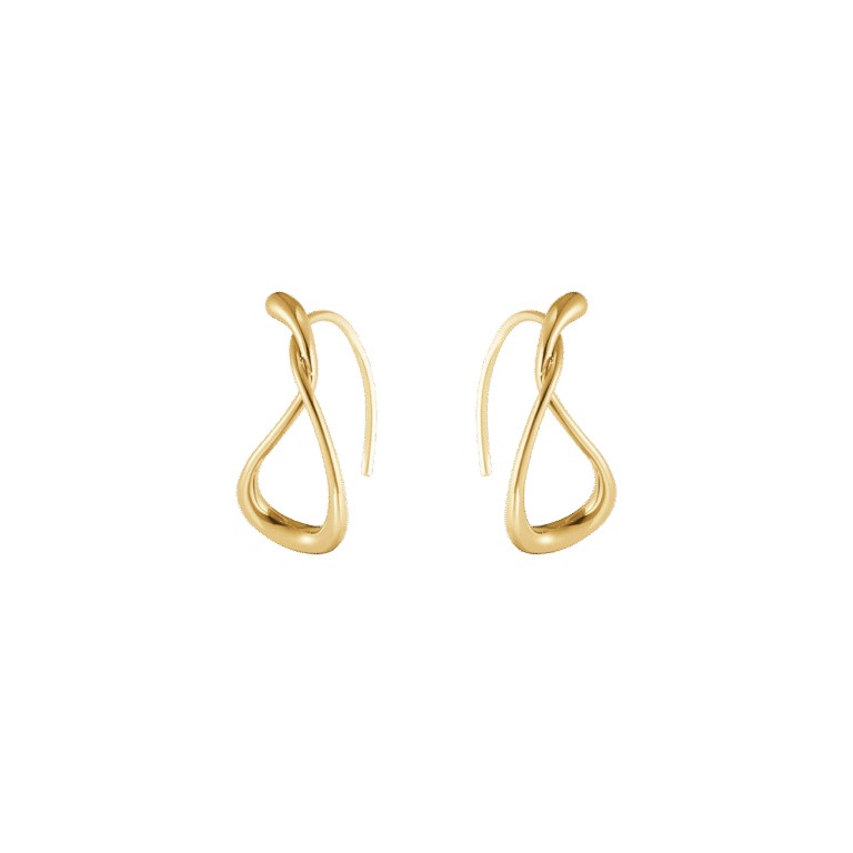 Georg Jensen "MERCY ørepynt" i gult gull