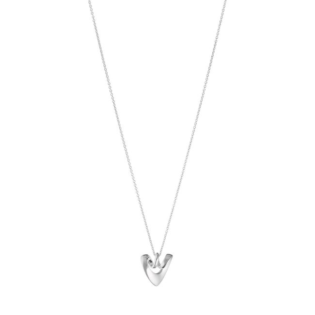 Georg Jensen "2025 Heart" kjede i sølv