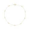20001763_OFFSPRING_NECKLACE_1433C_YG_42CM_UPDATED_1200x1200 En lekent kjede i tynn rund anker mønster med Offspring ledd spredt rundt i lenken. Elegant lås som ligner på leddene. Laget i 750 gult gull fra Georg Jensen.