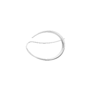 Georg Jensen "Offspring Small" brosje/nål i sølv