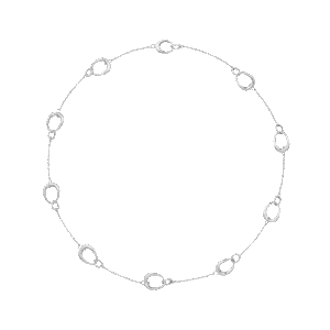 Georg Jensen “Offspring necklace” i sølv